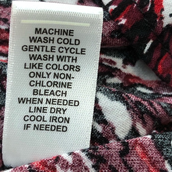 CATO SIZE LARGE LONG SLEEVE TUNIC WITH V-NECK - Picture 9 of 9